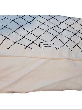 Authentic CHANEL Karl Lagerfeld Flap Dust Bag 13 X 9 X 4 Inch